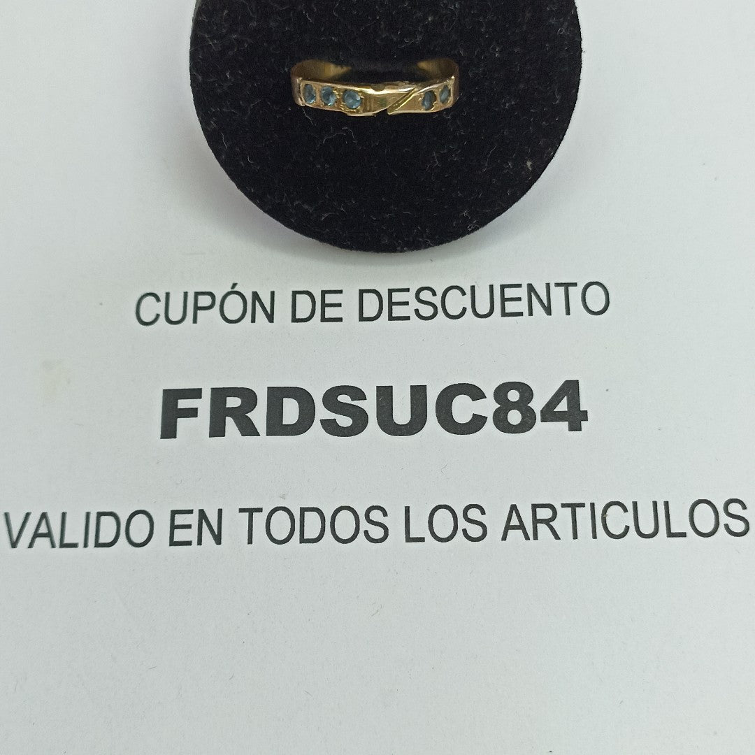 ANILLITO ORO 10 K 1.7 GRMS (SEMINUEVO)