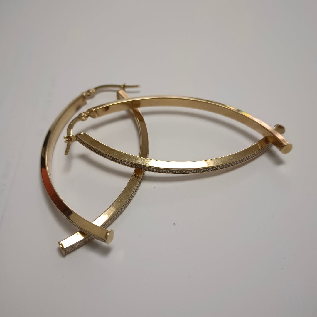 ARETES PAR ORO 14 K 3,50 GRMS (SEMINUEVO)