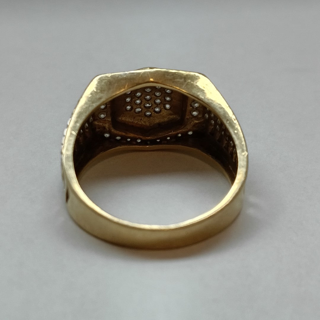 ANILLO ORO 10 K 5.3 GRMS (SEMINUEVO)