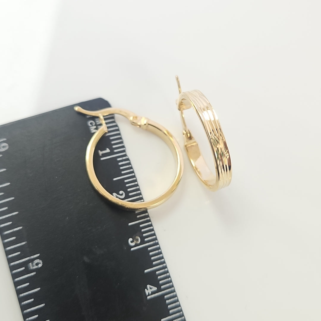 ARRACADAS ORO 14K 1.7 (NUEVO)