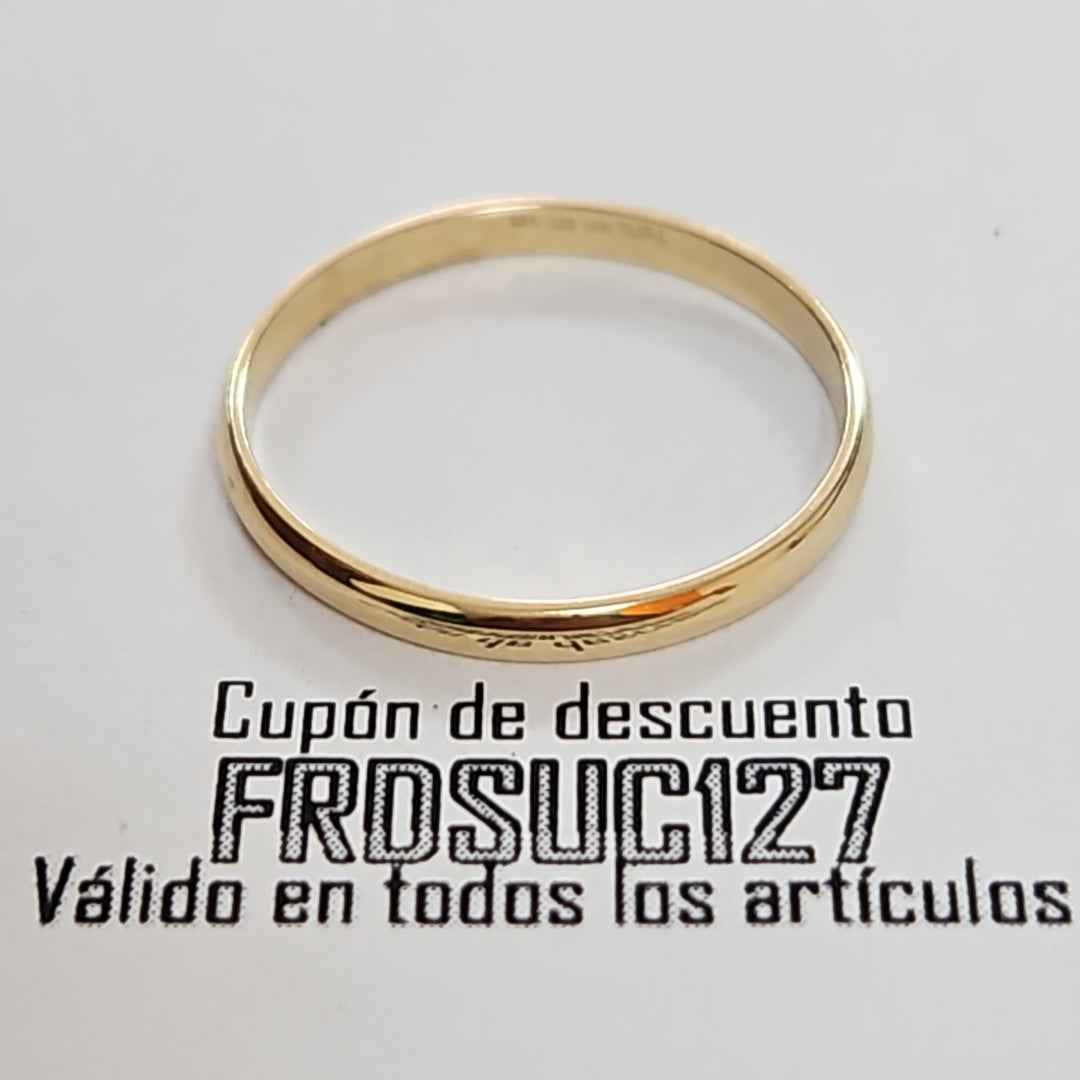 ANILLOS DAMA ORO 14K 1.3 (NUEVO)