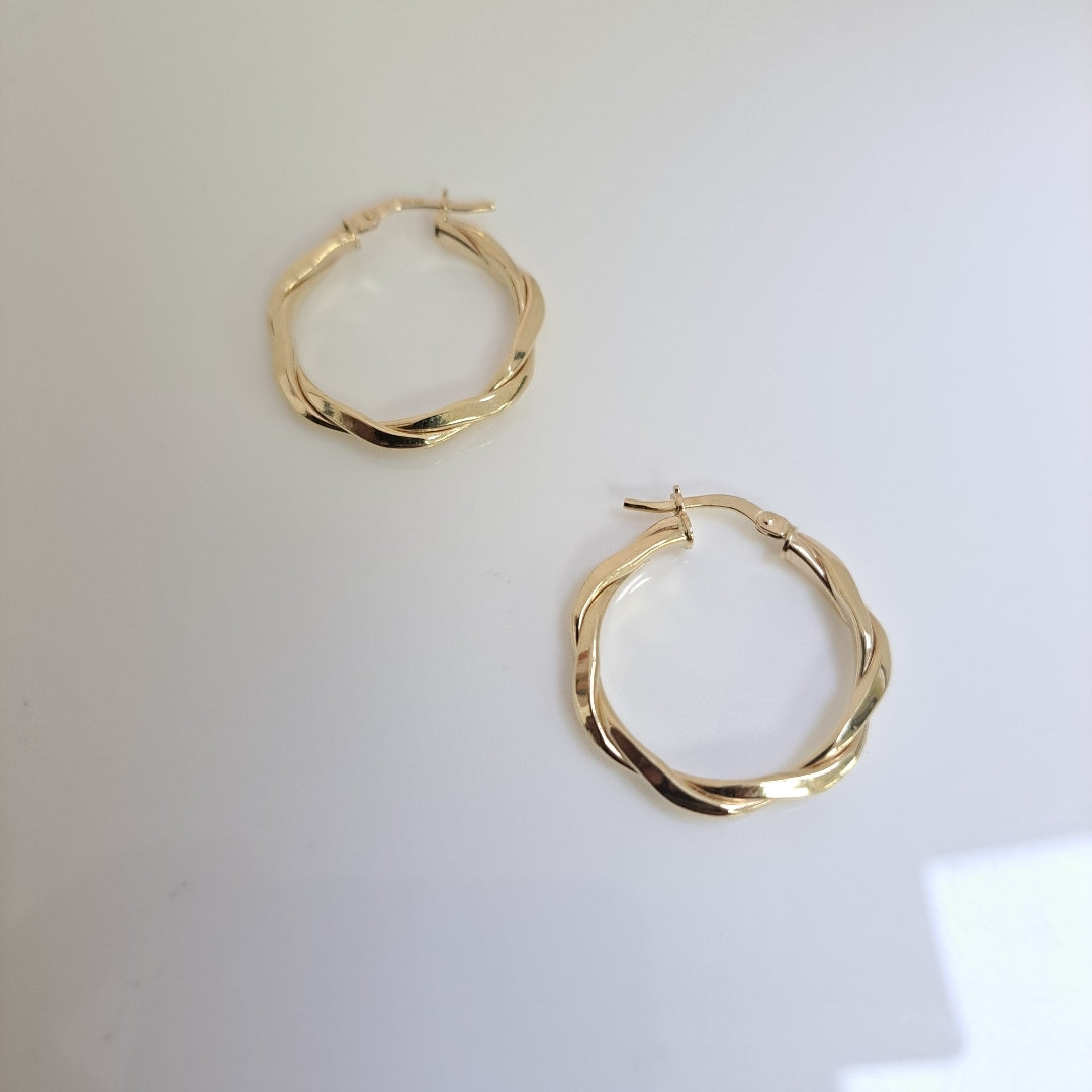 ARRACADAS ORO 14K 2 (NUEVO)
