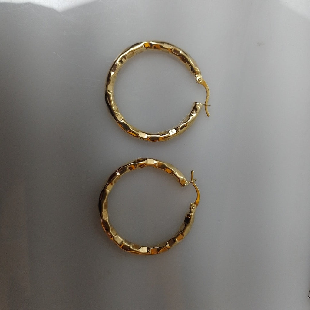 ARRACADAS PAR ORO 14 K 3.5 GRMS (SEMINUEVO)