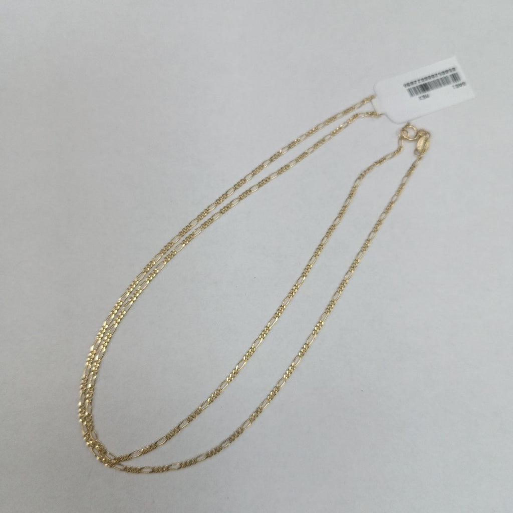 CADENAS TEJIDO 3X1 ORO 14K 55 CM 2.6 GR (NUEVO)