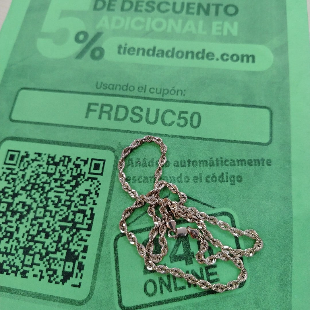 CADENA ORO 10 K 5.7 GRMS (SEMINUEVO)