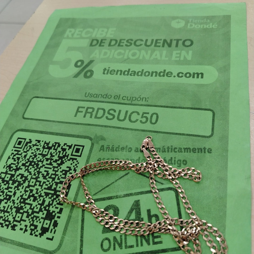 CADENA ORO 10 K 15.1 GRMS (SEMINUEVO)