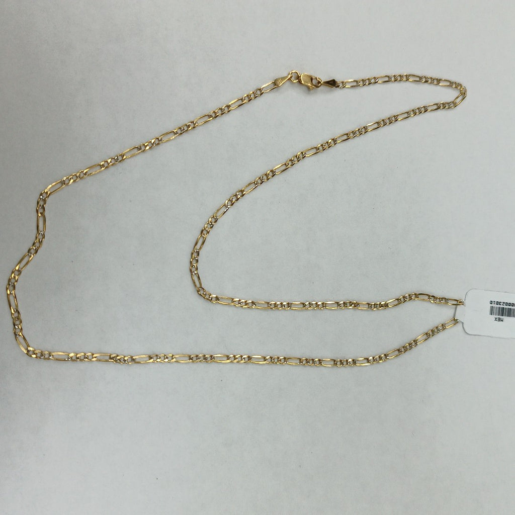 CADENAS TEJIDO 3X1 ORO 14K 55 CM 4.5 GR (NUEVO)