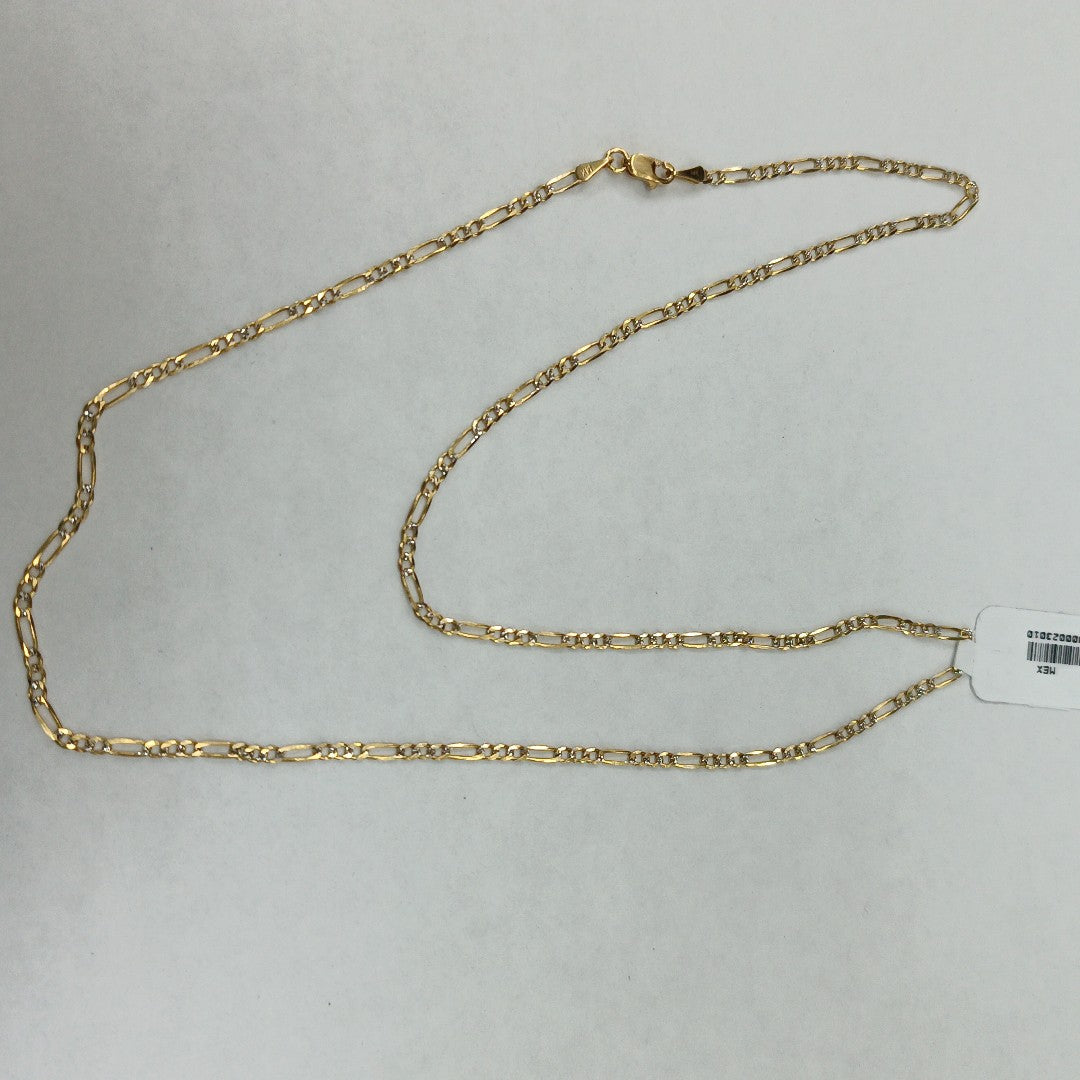 CADENAS TEJIDO 3X1 ORO 14K 55 CM 4.5 GR (NUEVO)