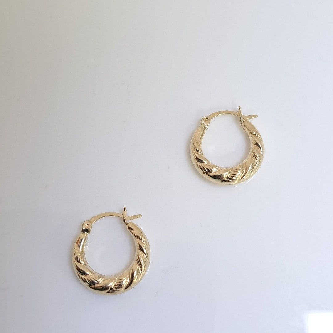 ARRACADAS ORO 14K 0.9 (NUEVO)