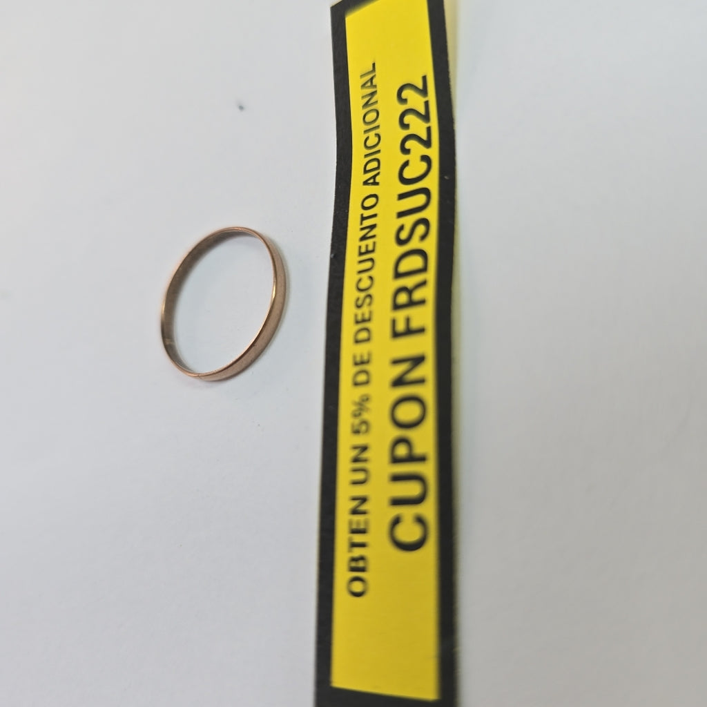 ANILLO ORO 8 K 0.7 GRMS (SEMINUEVO)
