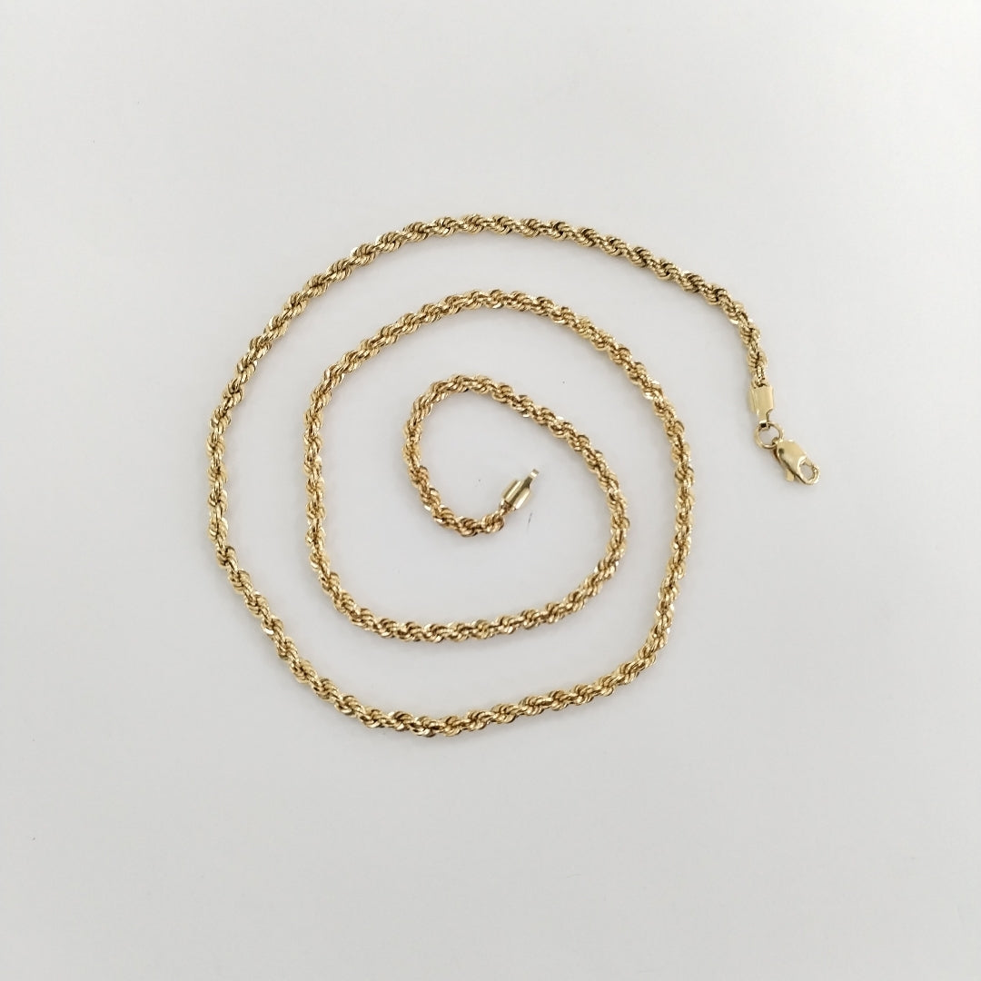 CADENA ORO 10 K 3.8 GRMS (SEMINUEVO)