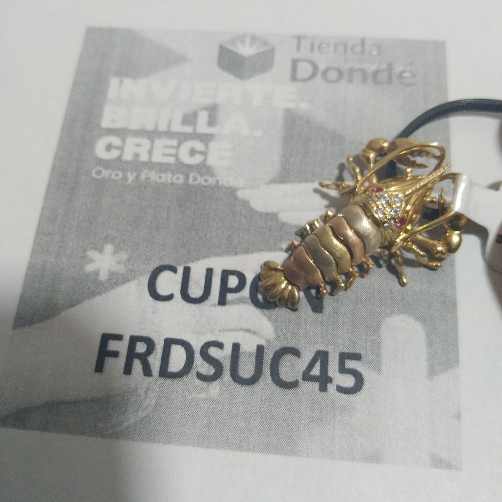 DIJE ORO,ORO COMBINADO 14 K 6,30 GRMS (SEMINUEVO)