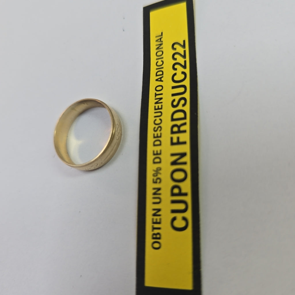 ARGOLLA ORO 10 K 1.3 GRMS (SEMINUEVO)