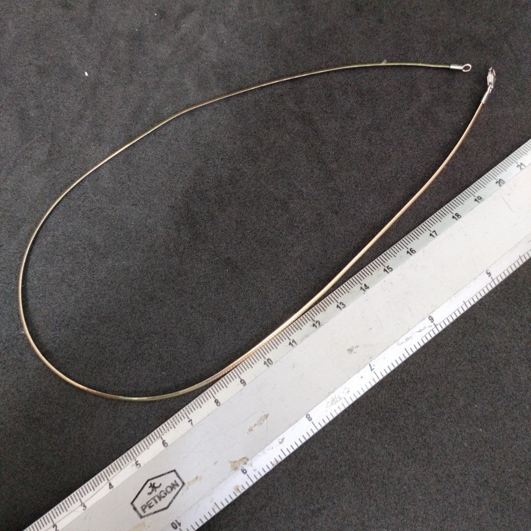 GARGANTILLA ORO, ORO COMBINADO 14 K 10 GRMS (SEMINUEVO)
