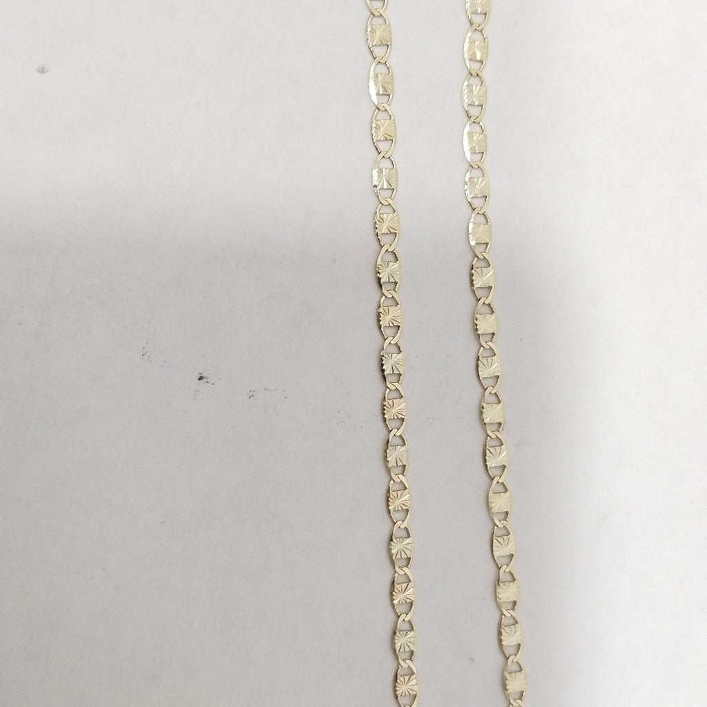 CADENA TEJIDO MARINERO 3.91GR 60 CM (NUEVO)