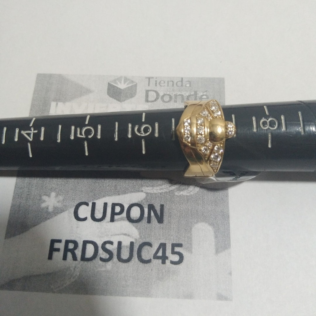 ANILLO ORO 14 K 6,90 GRMS (SEMINUEVO)