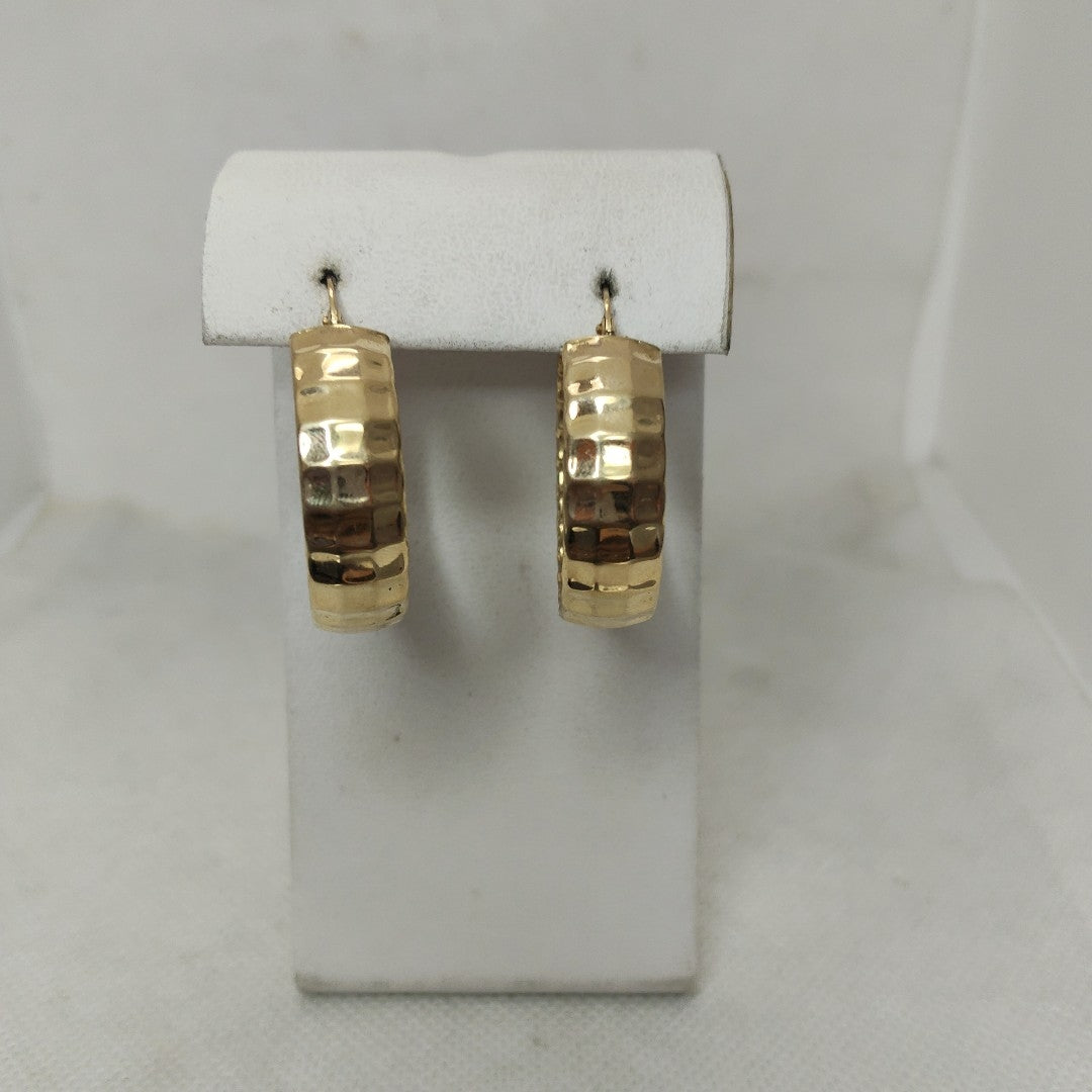 ARRACADAS PAR ORO 10 K 6.1 GRMS (SEMINUEVO)