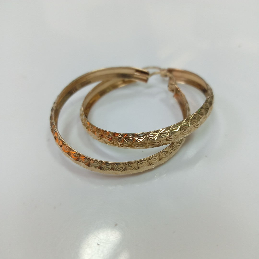 ARRACADAS PAR ORO 10 K 4.3 GRMS (SEMINUEVO)