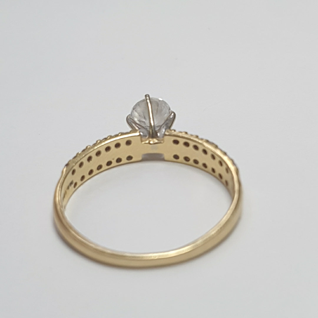 SOLITARIO ORO 14 K 2.3 GRMS (SEMINUEVO)