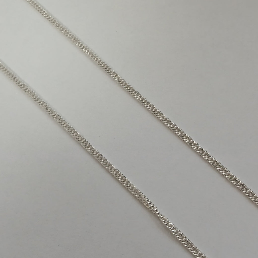CADENA BARBADA PLATA .925 50 CM 4.12 GR (NUEVO)