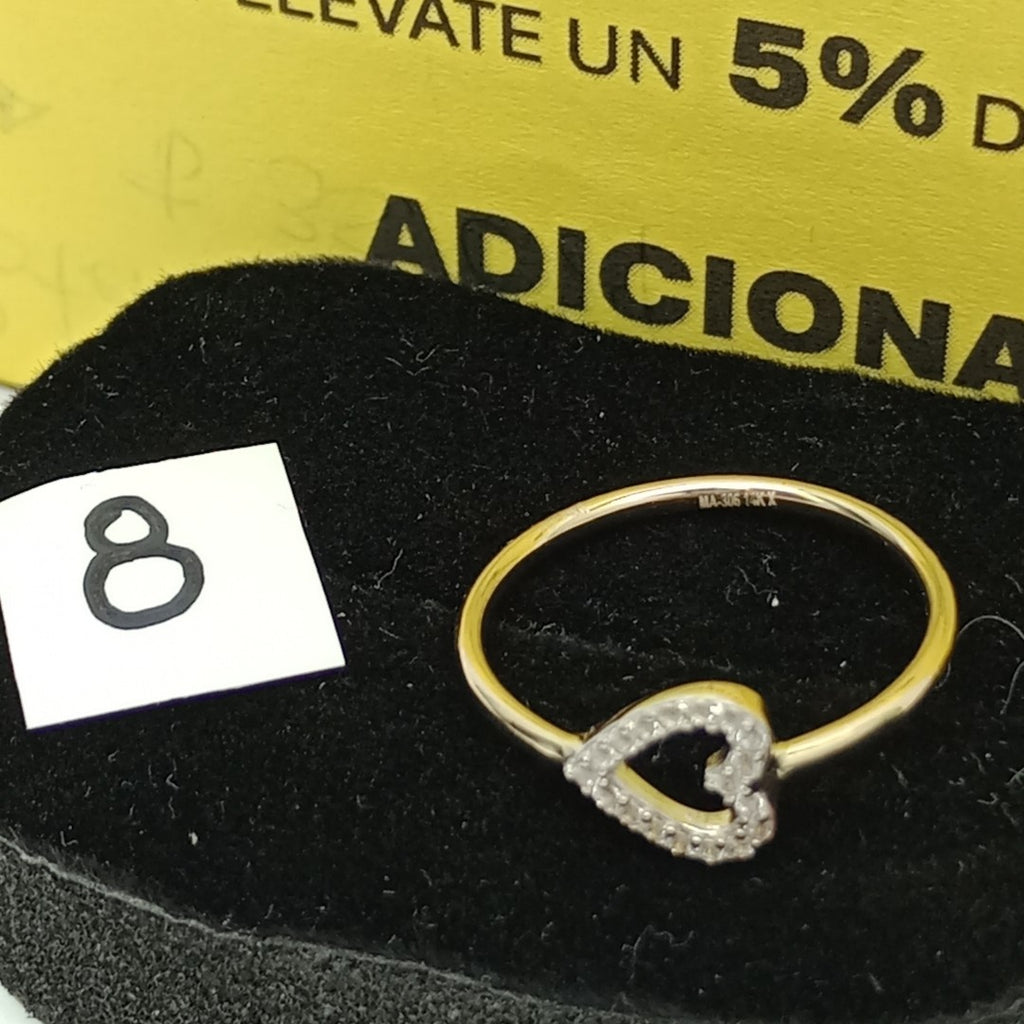 ANILLOS DAMA ORO 14K 0.9 (NUEVO)