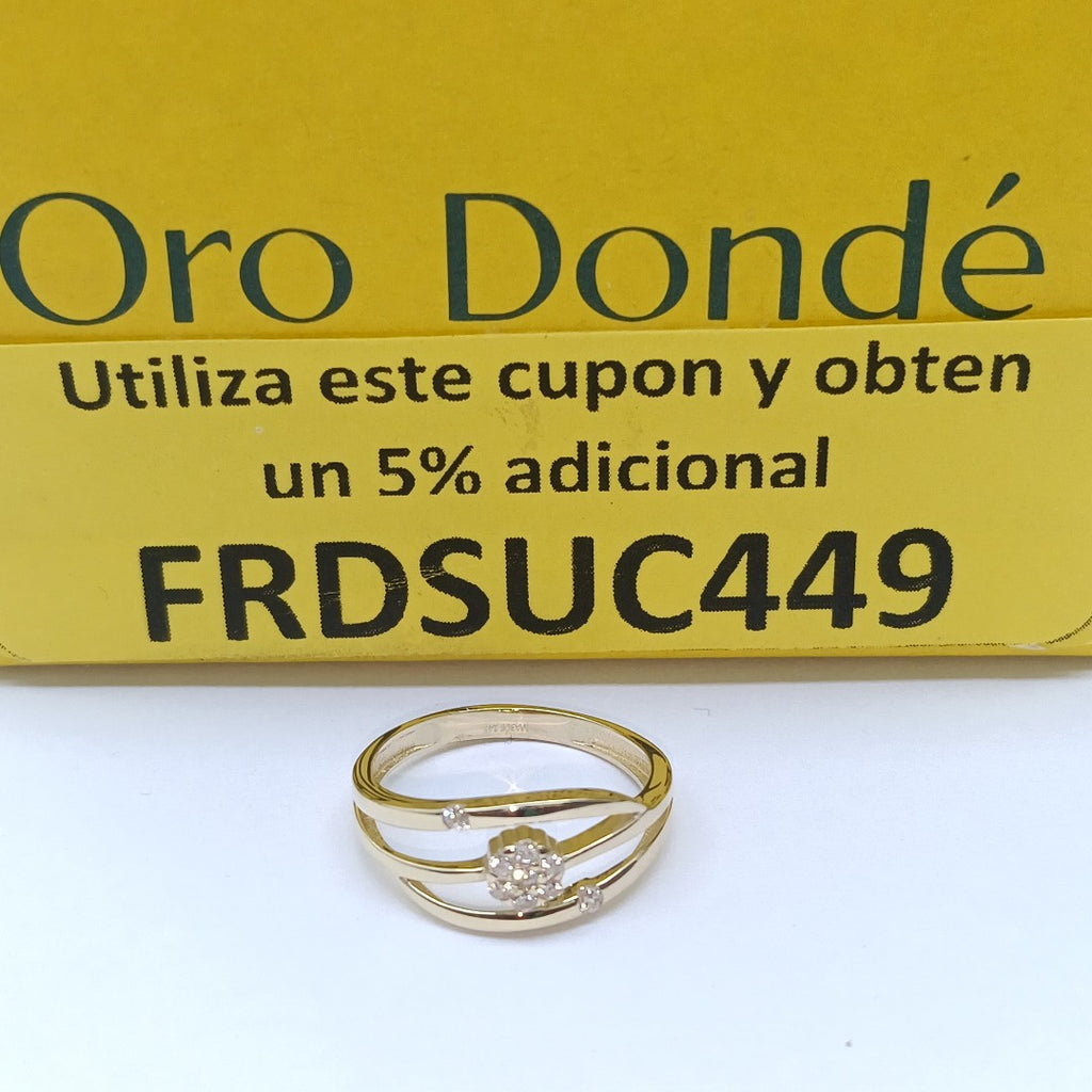 ANILLOS DAMA ORO 14K 2.2 (NUEVO)