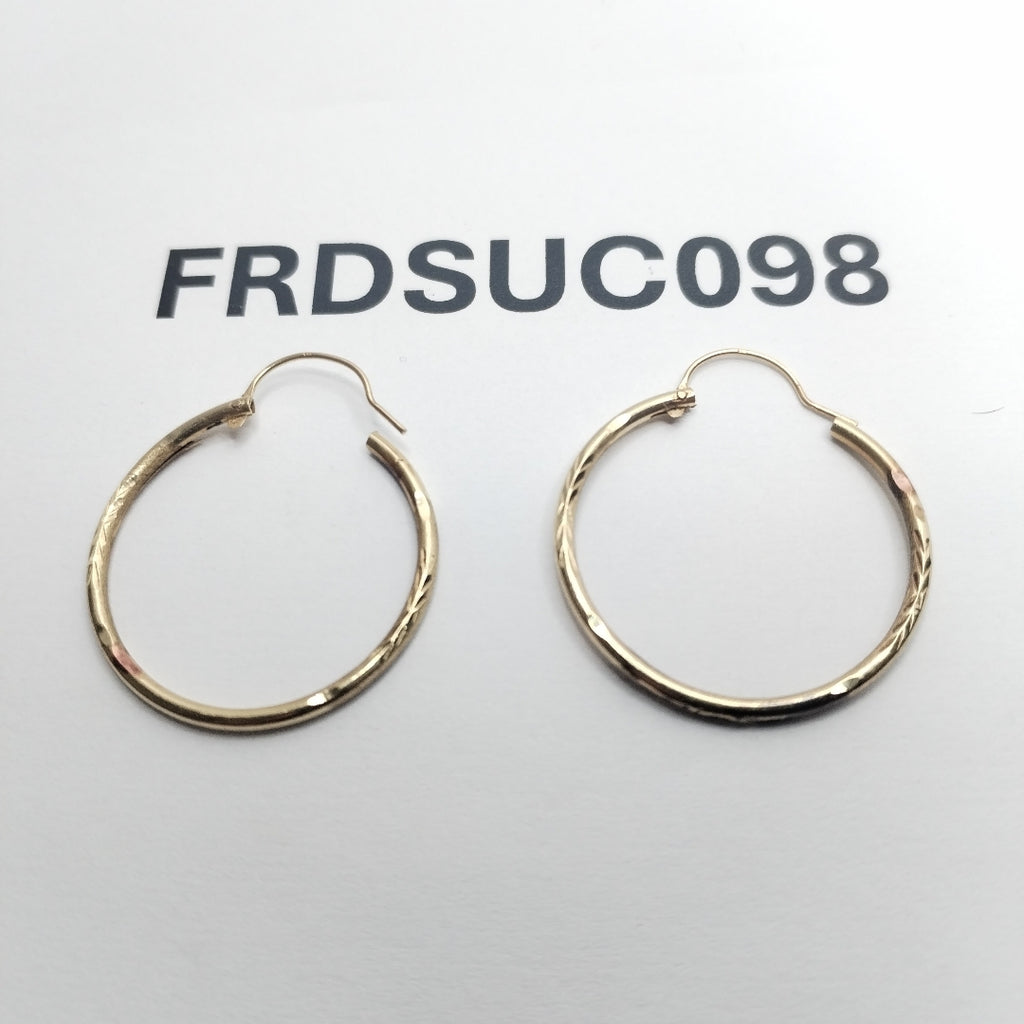 ARRACADAS PAR ORO 10 K 1.5 GRMS (SEMINUEVO)