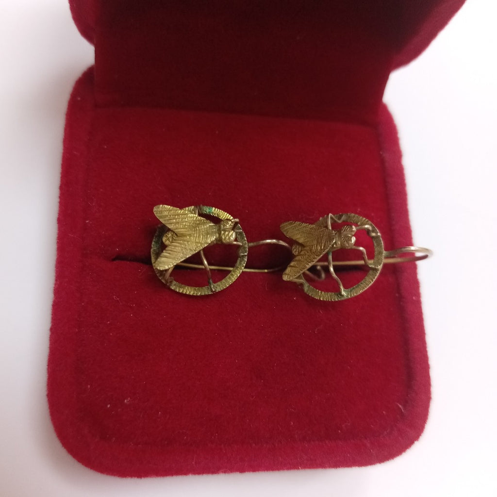 ARETES PAR ORO 8 K 1,30 GRMS (SEMINUEVO)