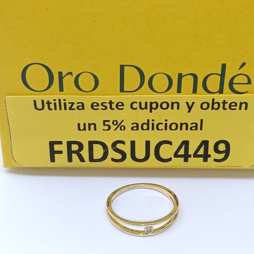 ANILLOS DAMA ORO 14K 1.8 (NUEVO)
