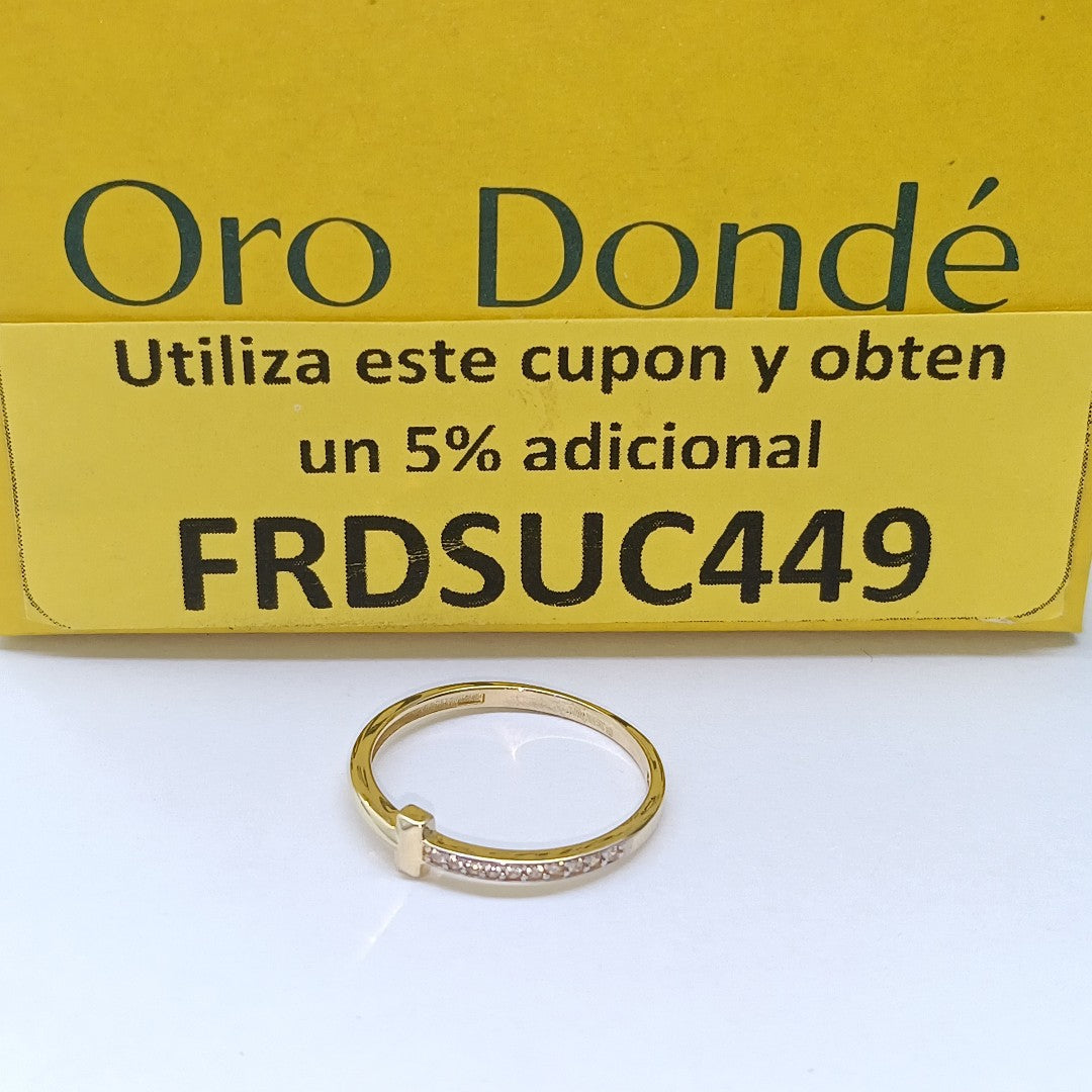 ANILLOS DAMA ORO 14K 1.5 (NUEVO)