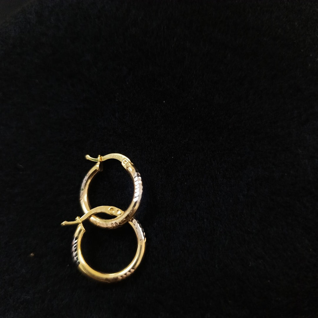 ARRACADAS ORO 14K 1.6 (NUEVO)