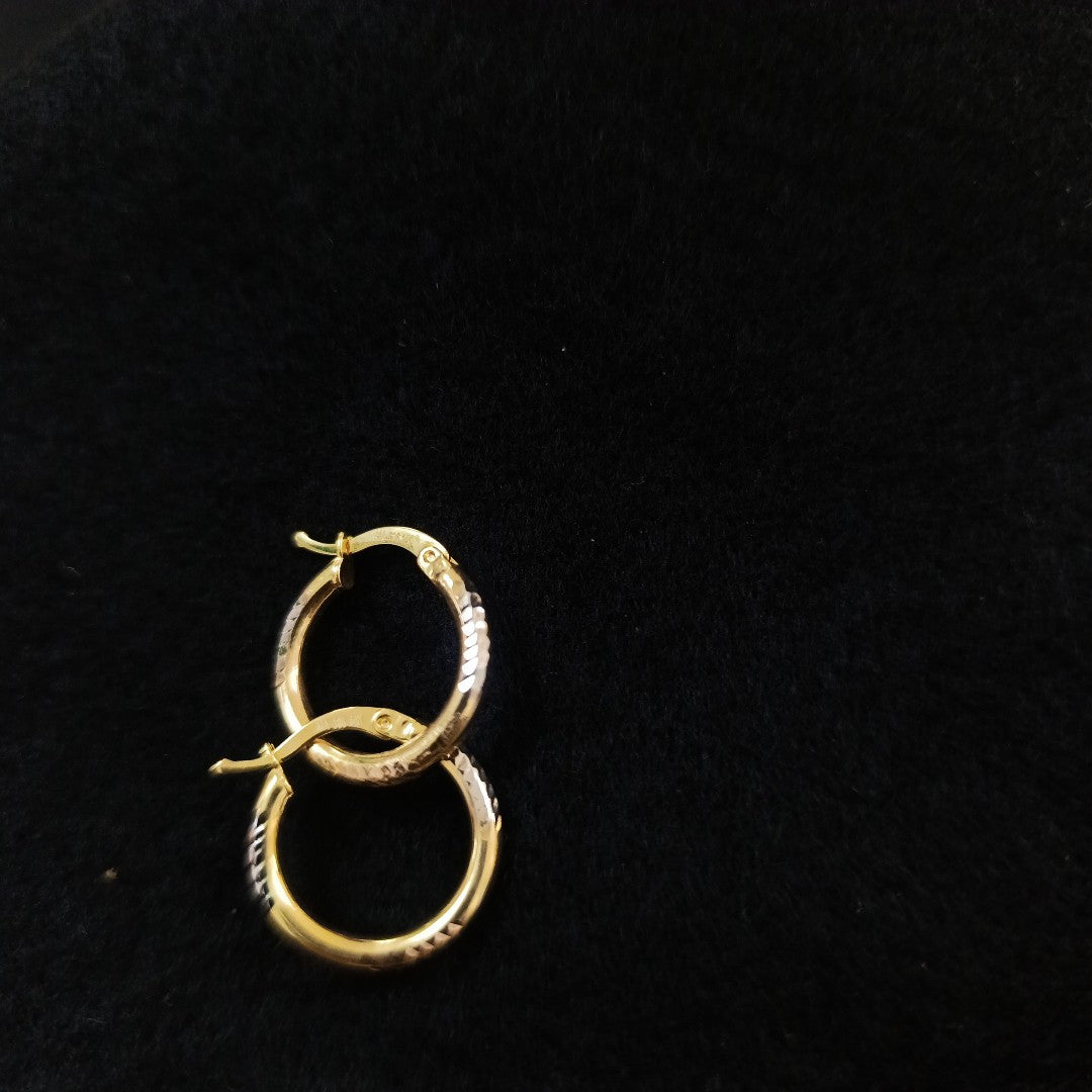 ARRACADAS ORO 14K 1.6 (NUEVO)