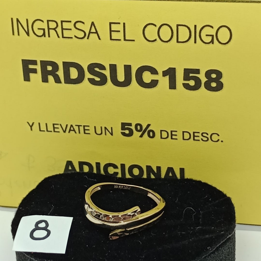 ANILLOS DAMA ORO 14K 1.7 (NUEVO)