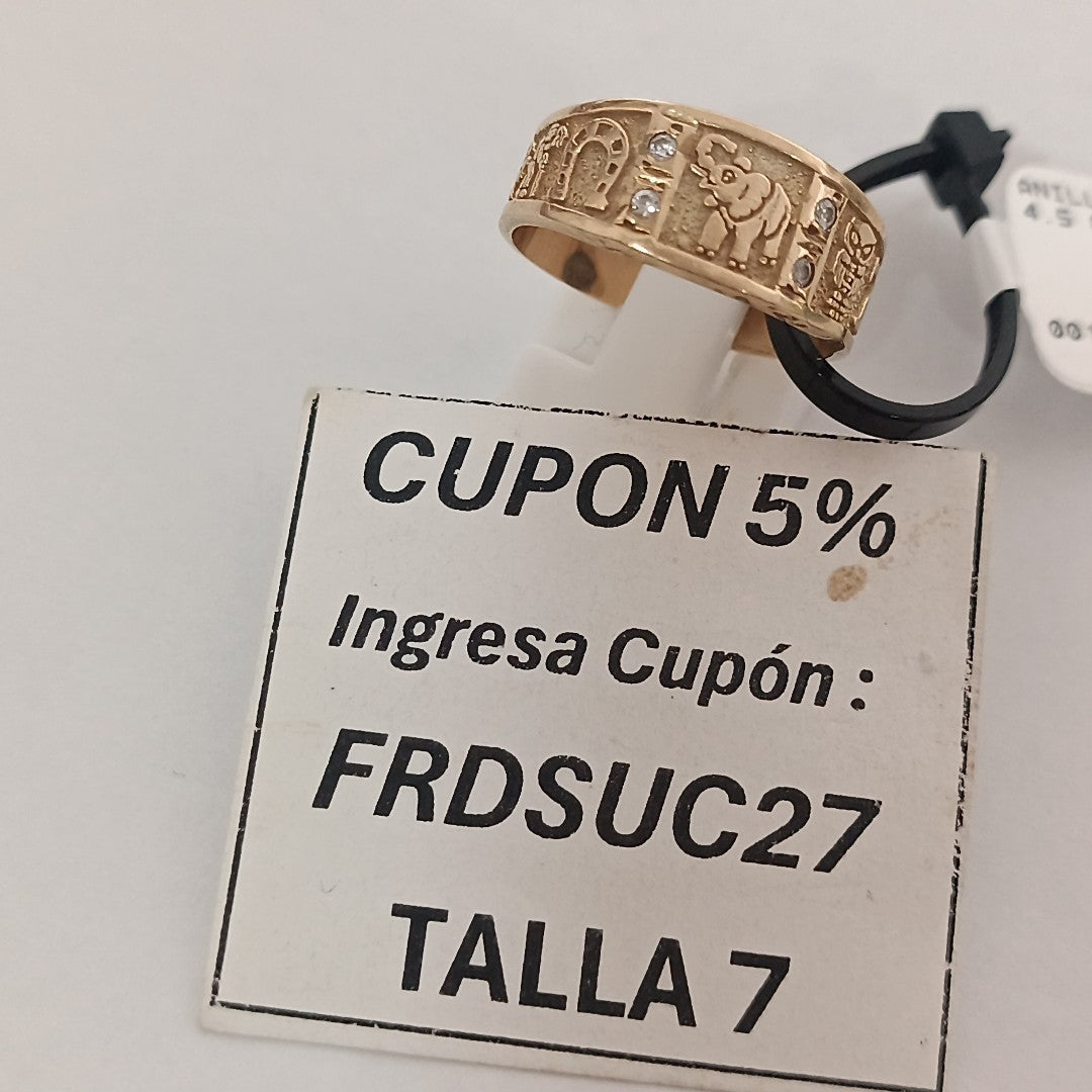 ANILLITO ORO 14 K 4.5 GRMS (SEMINUEVO)
