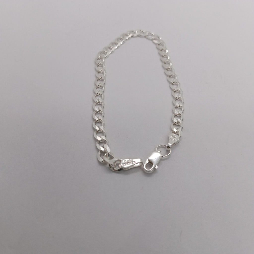 PULSERA BARBADA PLATA .925 18 CM 5.73 GR (NUEVO)