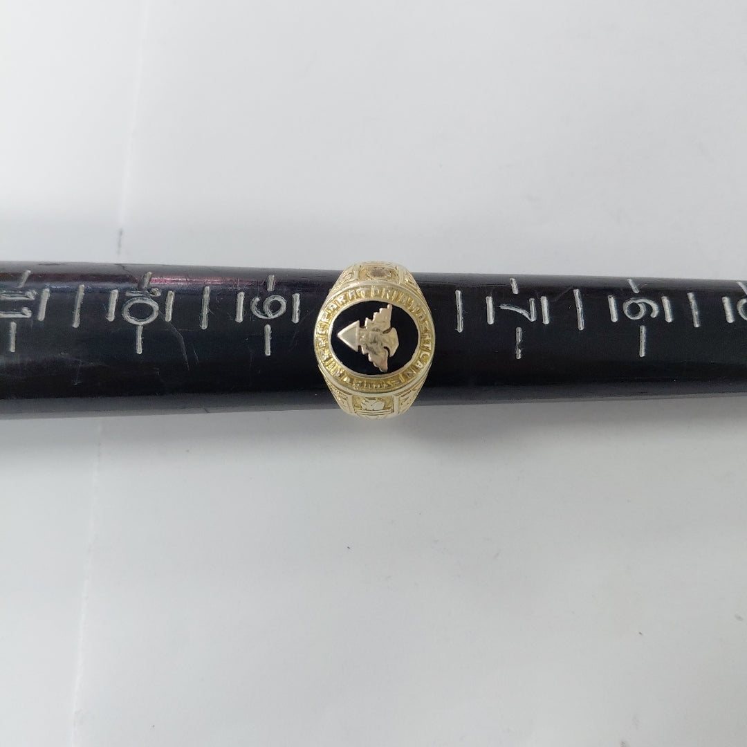ANILLO DE GRADUACIÓN ORO 8 K 9,90 GRMS (SEMINUEVO)
