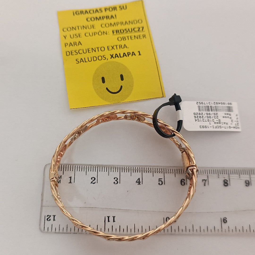 BRAZALETE ORO 14 K 10.6 GRMS (SEMINUEVO)