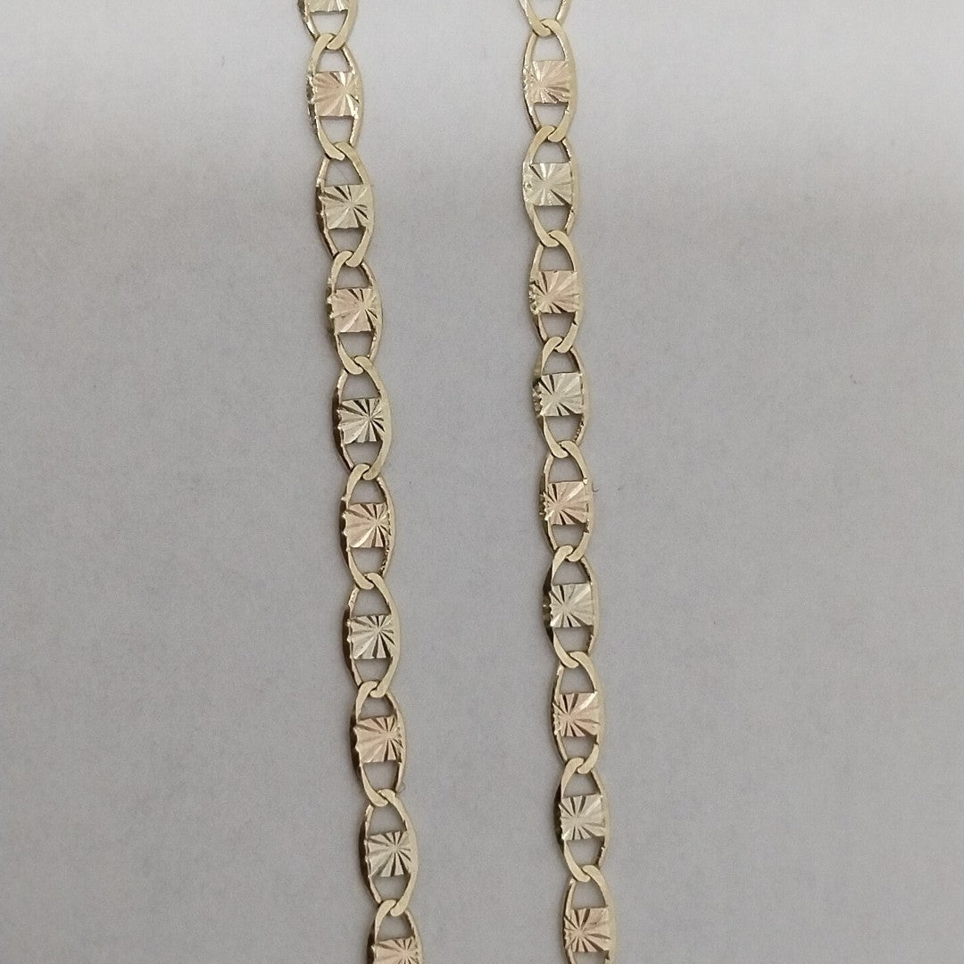 CADENA TEJIDO MARINERO 3.91GR 60 CM (NUEVO)