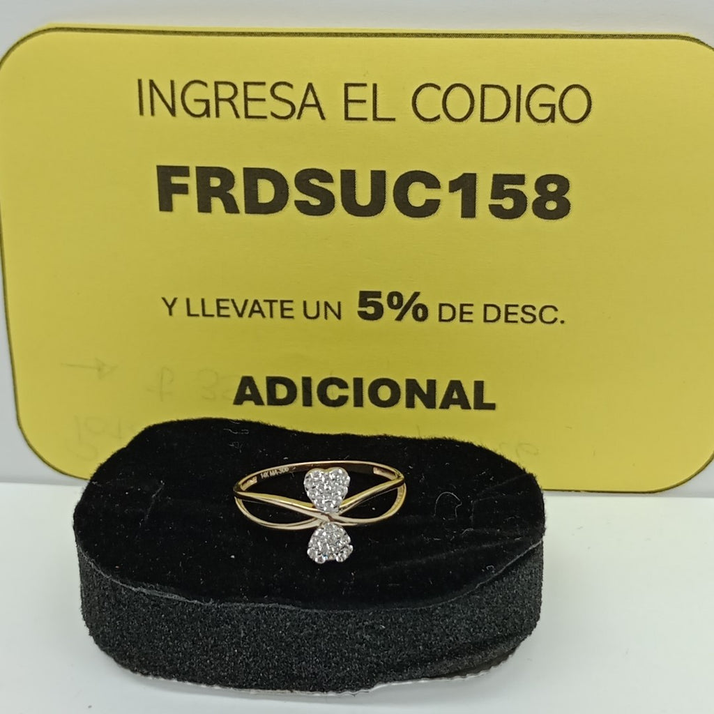 ANILLOS DAMA ORO 14K 1.4 (NUEVO)