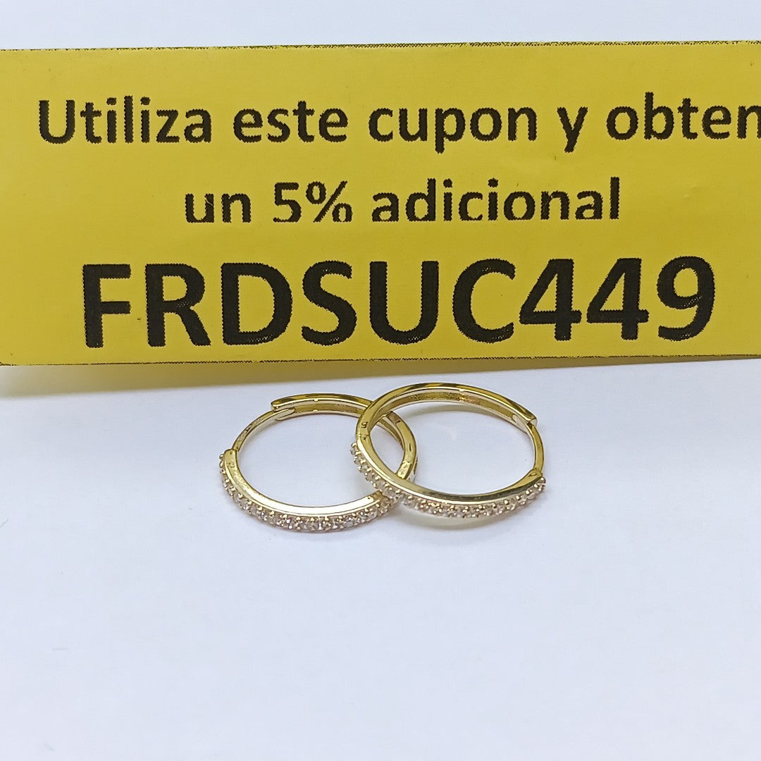 HUGGIES ORO 14K 1.4 (NUEVO)