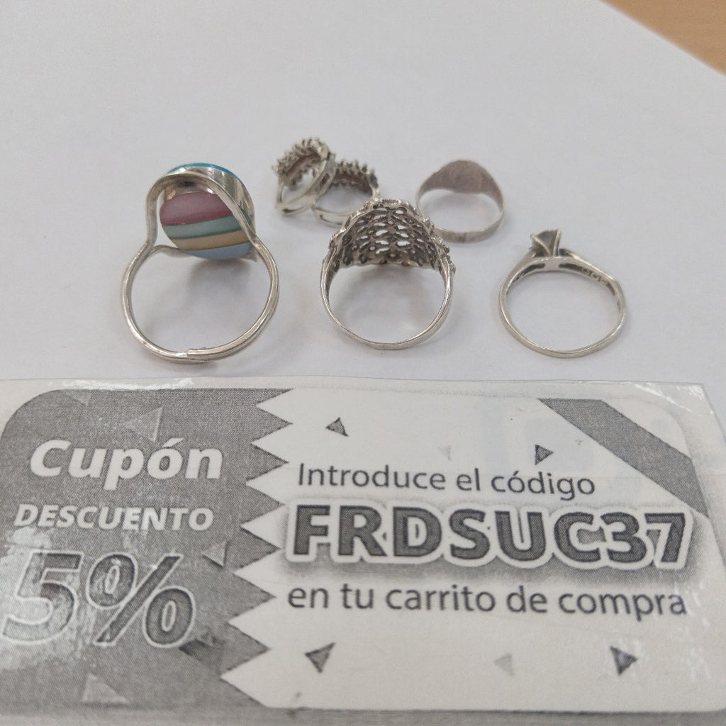 ANILLITO, ARRACADAS PAR PLATA 16.9 GRMS (SEMINUEVO)