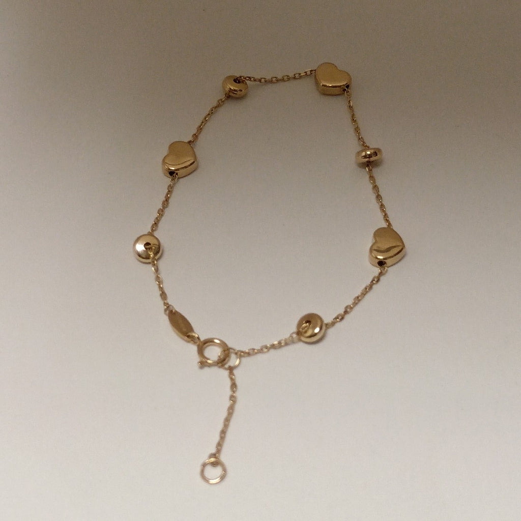PULSERAS DAMA ORO 14K 1.3 (NUEVO)