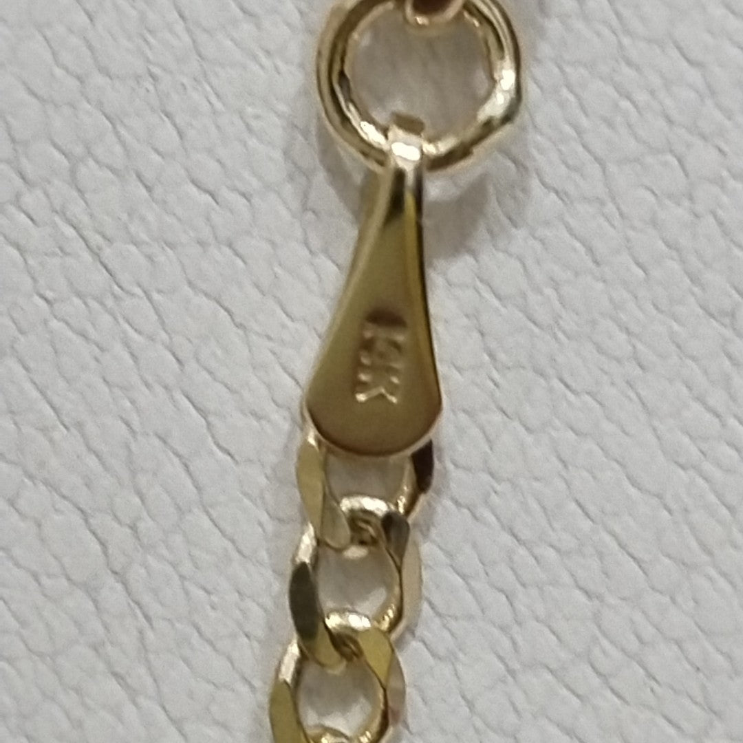 CADENAS 3X1 ORO 14K 55 CM 4.7 GR (NUEVO)