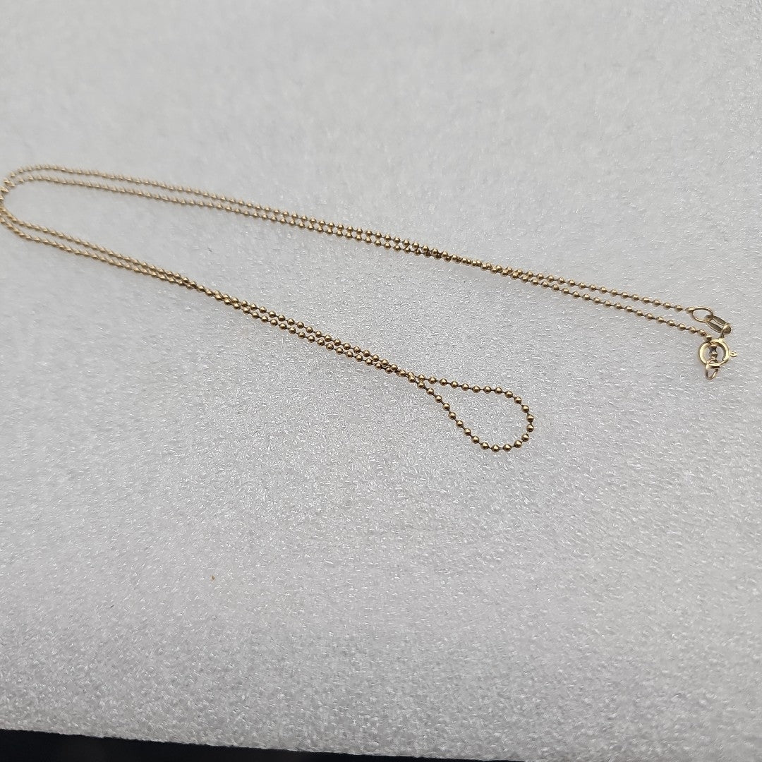 CADENA ORO 14 K 2,30 GRMS (SEMINUEVO)