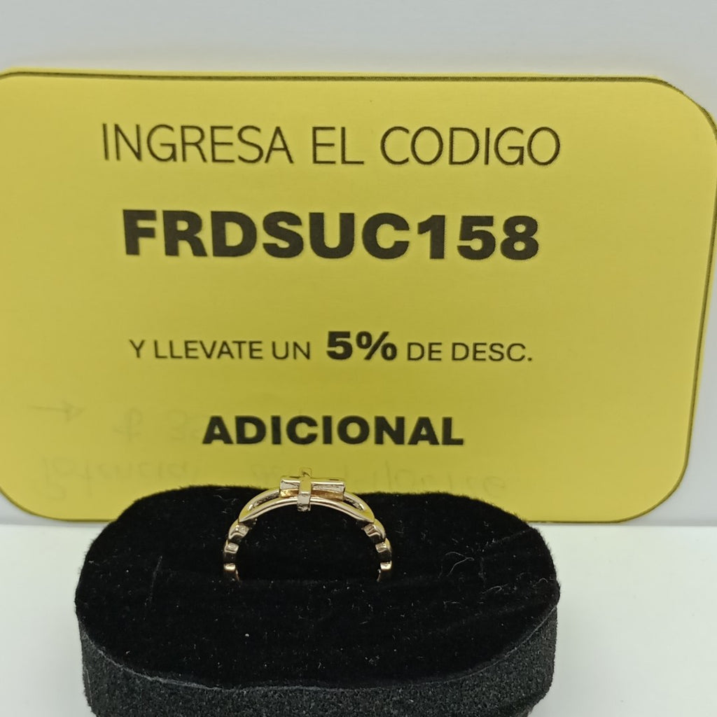 ANILLOS DAMA ORO 14K 2 (NUEVO)