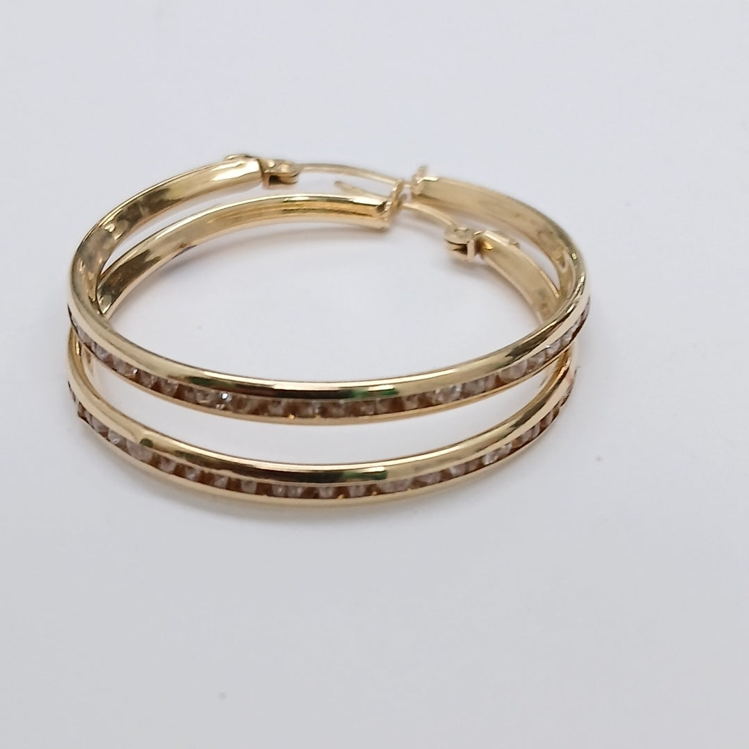 ARRACADAS PAR ORO 10 K 3,00 GRMS (SEMINUEVO)
