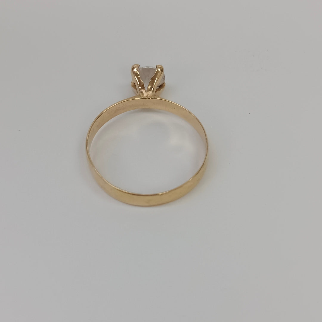 SOLITARIO ORO 14 K 2.3 GRMS (SEMINUEVO)