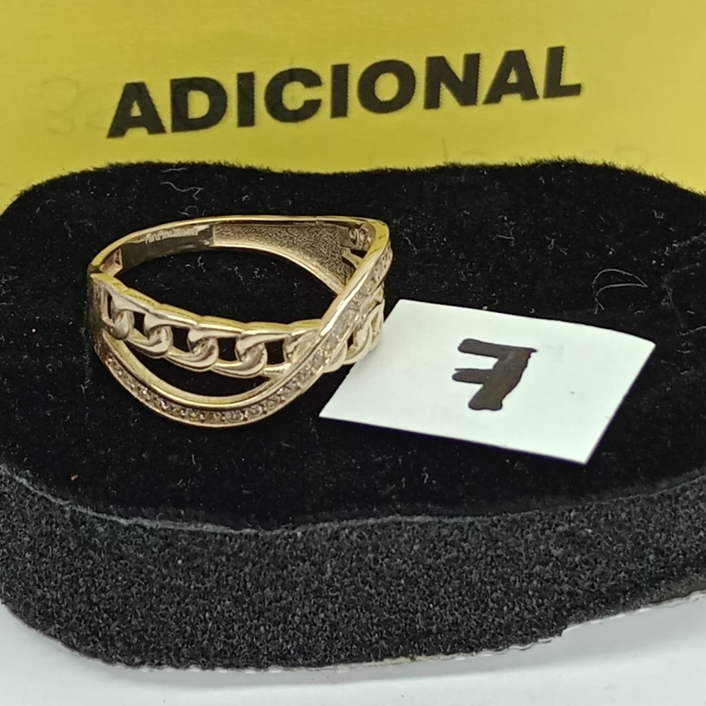 ANILLOS DAMA ORO 14K 2 (NUEVO)