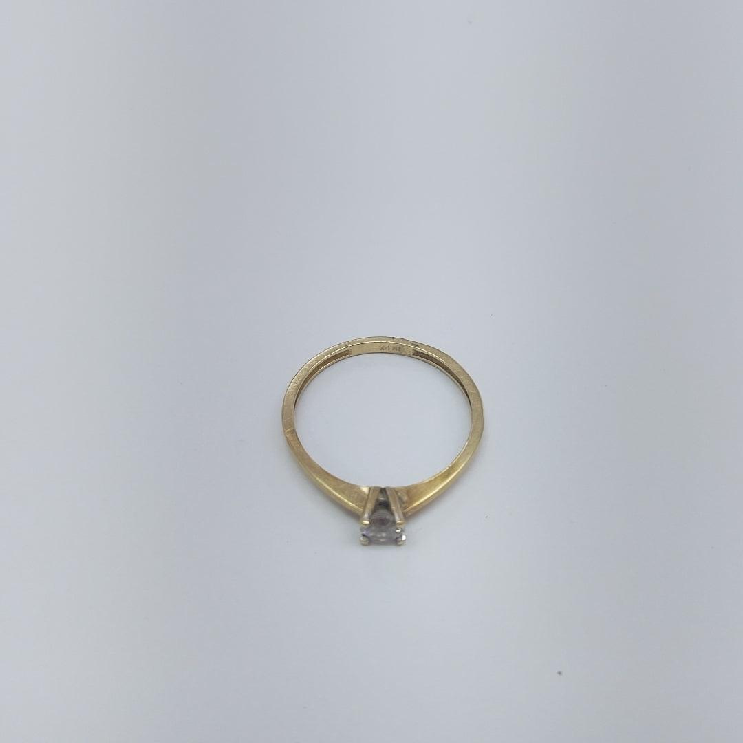 SOLITARIO ORO 14 K 1.3 GRMS (SEMINUEVO)
