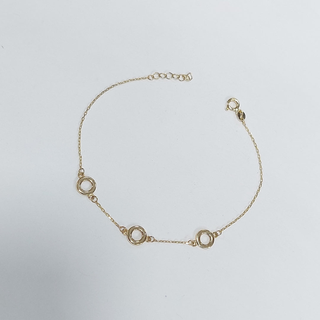 PULSERAS DAMA ORO 14K 1.3 (NUEVO)